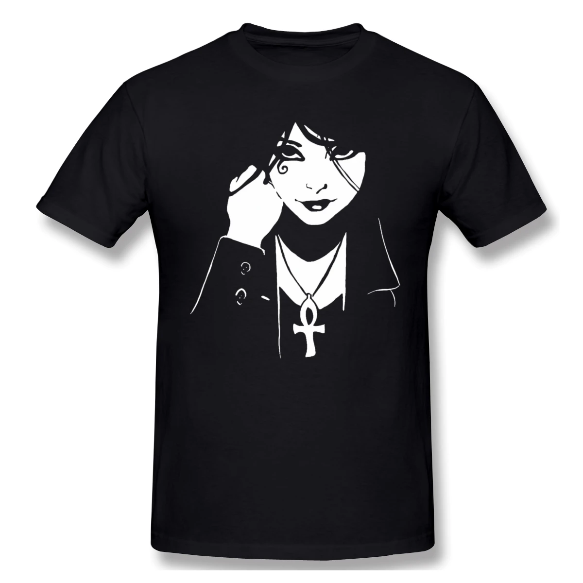 Высокое качество с О образным вырезом 100 хлопковые Топы И Футболки Для Женщин