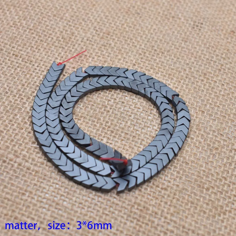 15-3x6mm Yanqi 3/4mmNatural каменный диск Форма бусины из гематита плоские круглые бусины для самостоятельного изготовления ювелирных изделий браслет 1" без магнитной - Цвет: 15-3x6mm