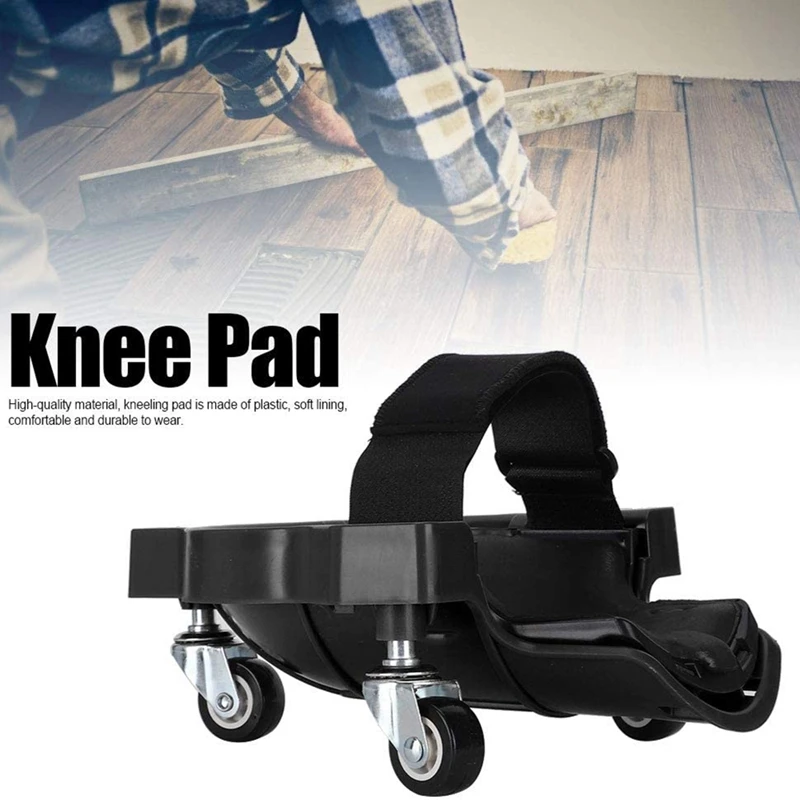 

ELOS-Knee Pad Rolling Wheels-Multifunctional Sliding Labor-Saving Wheel Kneeling Pad Adjustable Gliding Knee Wheeled Rolling