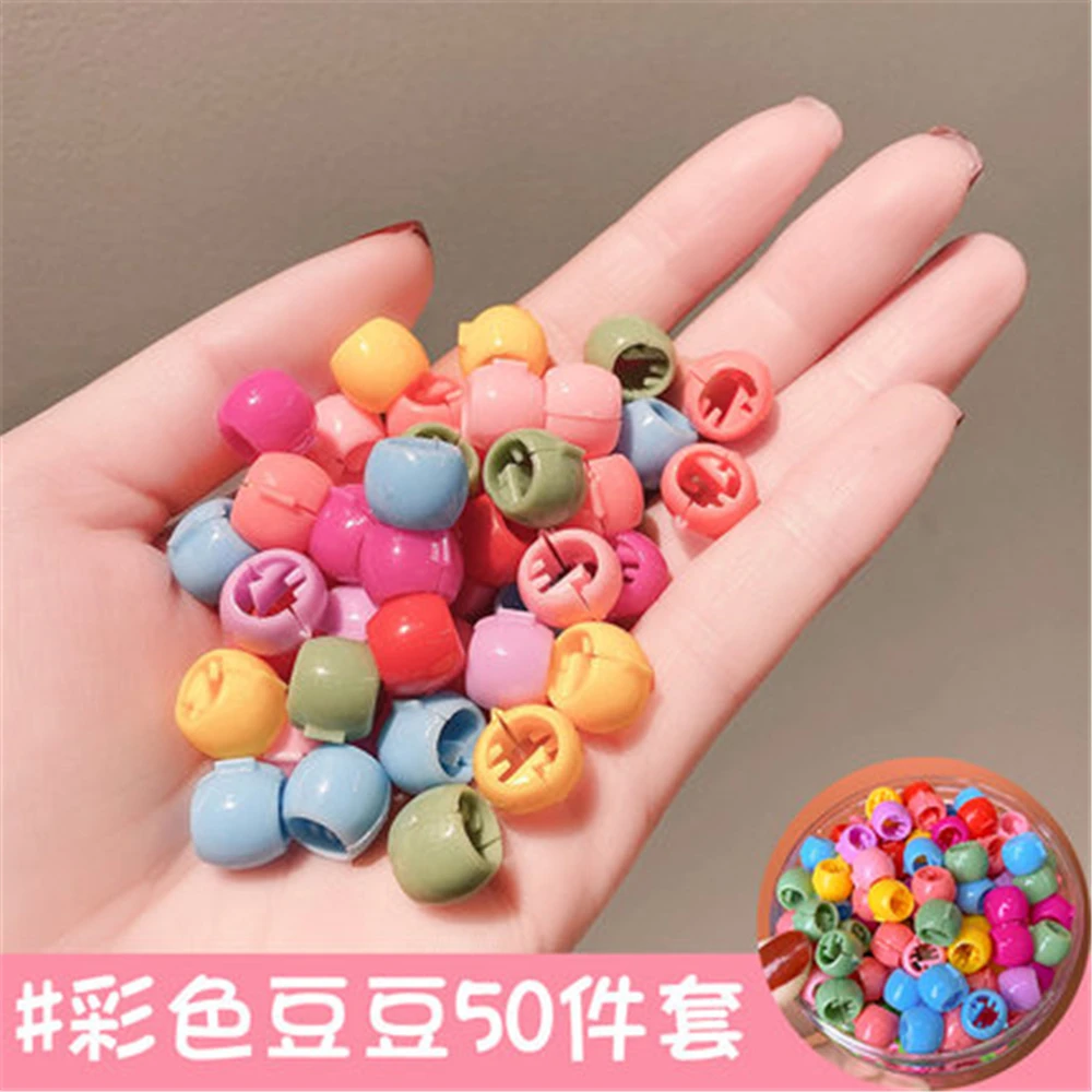 

50pcs Mini Hairpins Girls Candy Color Sweet Children Lovely Baby Hair Claw Barrettes Crab Clips Styling Make up Hair Accessories