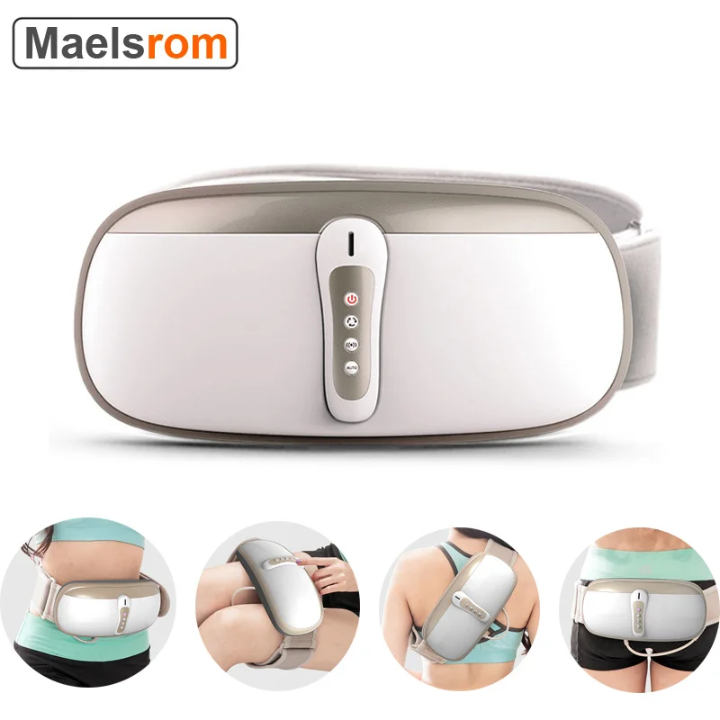 Slimming Belt Weight Loss Machine for Women Vibration Abdomen Massager Belly Fat Burner 4 Massage Modes Promote Digestion