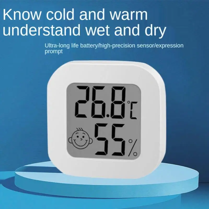 Комнатный термометр цифровой мини-термометр с двухсторонней лентой |