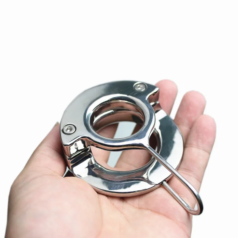 Мужская подвеска для мошонки 7 размеров кольцо пениса из нержавеющей стали с