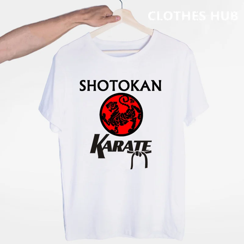 Японская футболка Kanji Shotokan Karate Taijutsu с круглым вырезом и короткими рукавами, летняя повседневная модная футболка унисекс для мужчин и женщин