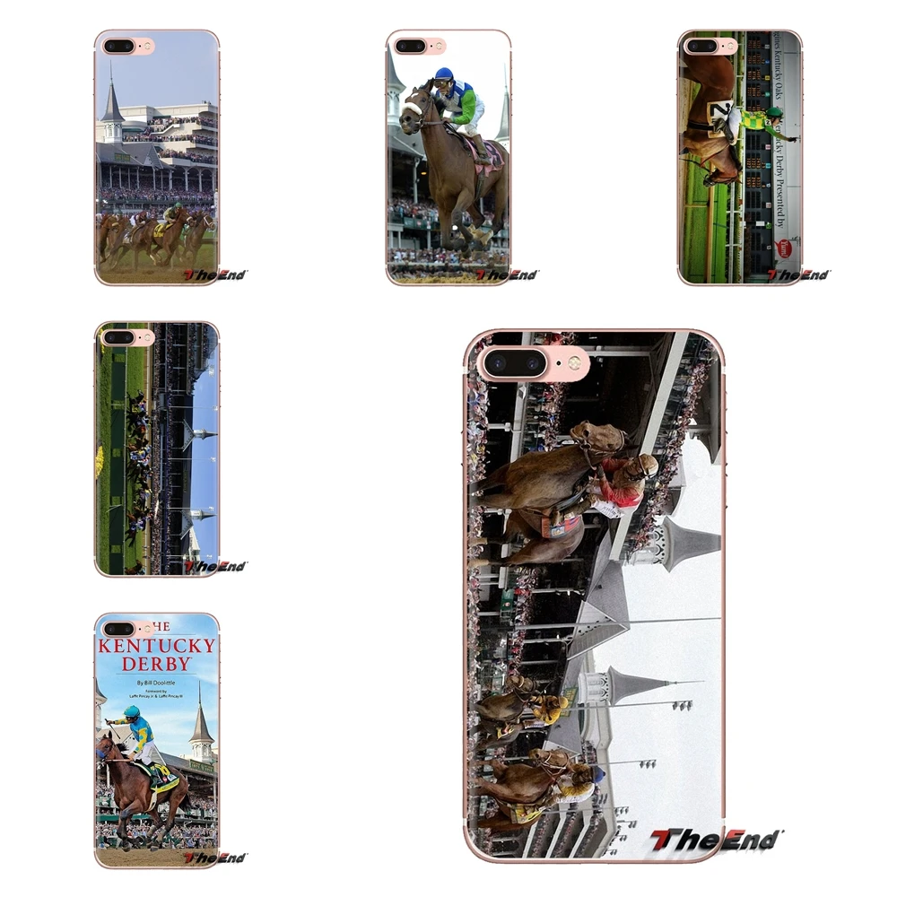 Churchill Downs Horse race Poster For Huawei Nova 2 3 2i 3i Y6 Y7 Y9 Prime Pro GR3 GR5 2017 2018 2019 Y5II Y6II Soft Shell Cover |