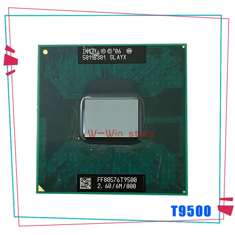 Процессор для ноутбука T9400 T9550 T9600 T9800 T9900 T9300 | Компьютеры и офис