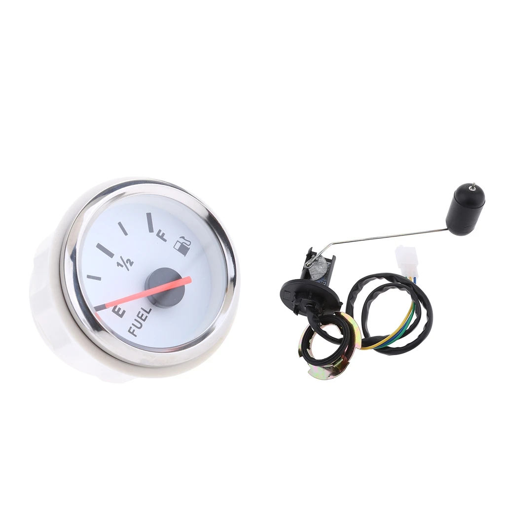 2" 52mm Fuel Level Gauge Meter With Sensor E-1/2-F Pointer Kit | Автомобили и мотоциклы