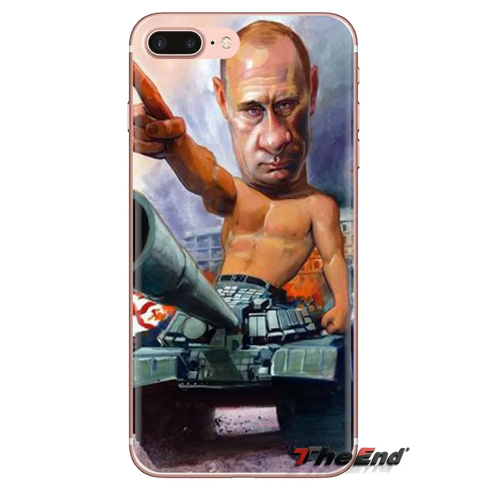 For Xiaomi Mi4 Mi5 Mi5S Mi6 Mi A1 A2 5X 6X 8 9 Lite SE Pro Max Mix 2 3 2S Soft Shell Cases Putin Vladimir The president | Мобильные