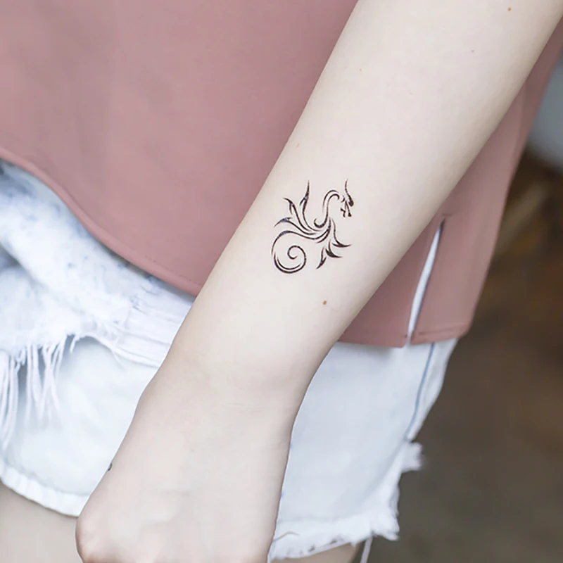 3 книги Золотая Татуировка Феникс трафареты спрей боди арт живопись для