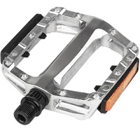 ultralight pedals for mountain road bicycle aluminum alloy bmx mtb pedals clip bicycle footrest with reflector bike accessories