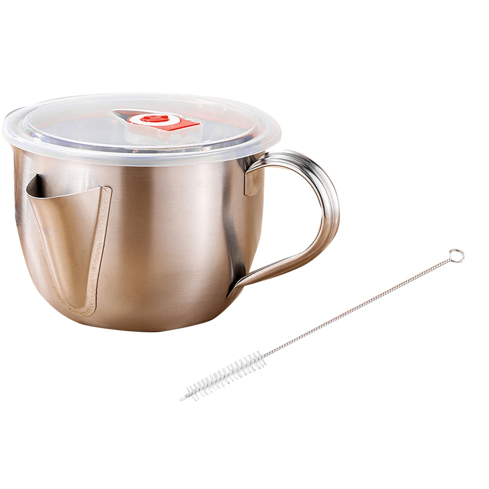 Кухонные гаджеты инструменты из нержавеющей стали маслоотделитель жира чаша