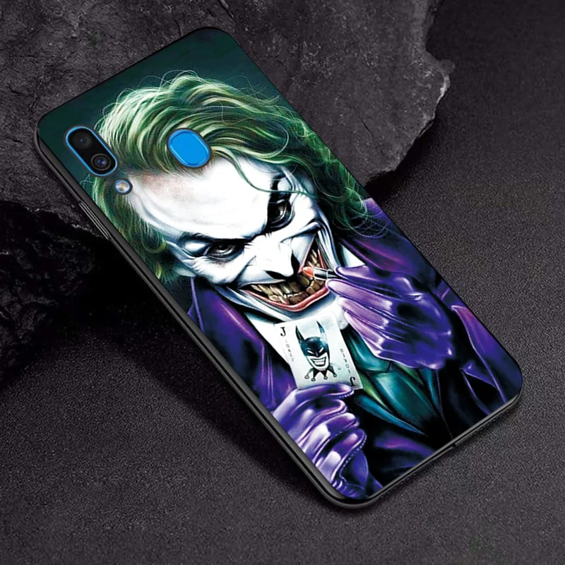 TPUBLK661 Чехол для samsung Galaxy A40 A 40, чехол SM-A405F, Новое поступление, чехол для телефона Venom Joker, оболочка для samsung A40, мультяшный черный чехол из ТПУ - Цвет: TPUBLK661