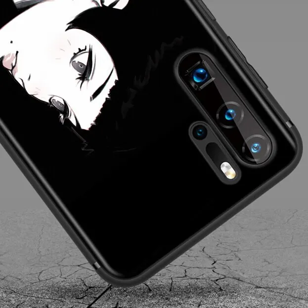 

Anime Dark Girl For Huawei P40 P30 P20 P10 P9 P8 Lite E 5G 2017 2019 Pro Plus Black Phone Case