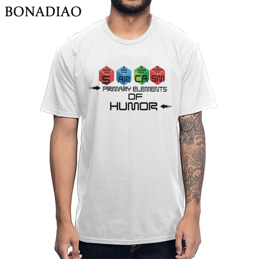 Классическая футболка из чистого хлопка с круглым вырезом химическим столом для