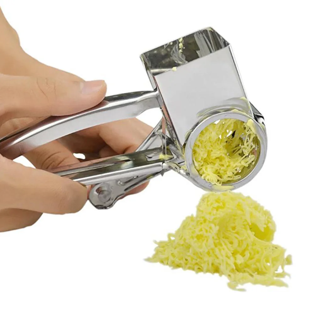 

Rotary Cheese Grater Stainless Steel Truffle Slicer Butter Shaver For Vegetables Chocolate Cheese Kitchen Gadgets
