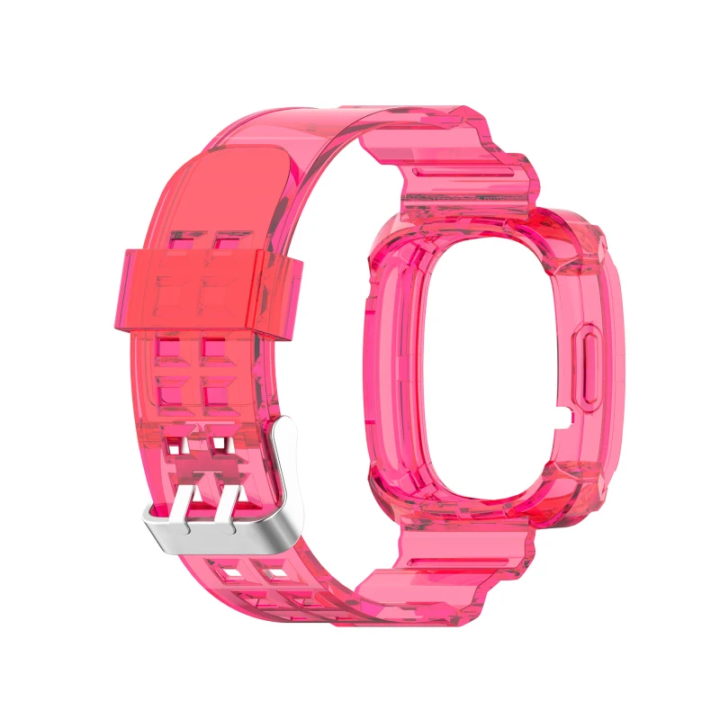 Smartwatch Glacier прозрачный ремешок на запястье в одном стиле для Fitbit Versa 3 Sense