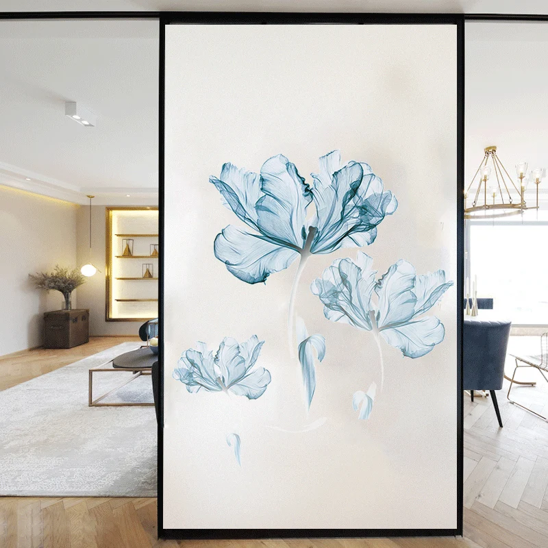 

creative Wall Decal glass sticker window decoration balcony kitchen sliding door sticker self adhesive decorative window decal