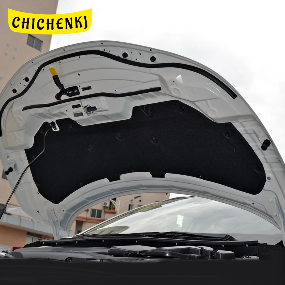 

For Nissan Qashqai 2014-2020 Car Heat Sound Insulation Cotton Front Hood Engine Firewall Mat Pad Cover Noise Deadener Accessory