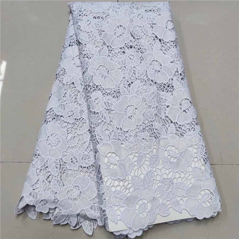 2021Latest High Quality African Nigerian Tulle Lace Fabric Embroidery Party Dress Sequins French Guipure Prom Wedding Cotton - купить по