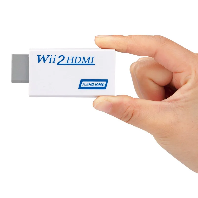 Yoteen для Wii к HDMI совместимый адаптер конвертер Выход видео аудио NTSC 480I 480P PAL 576I + 3 5