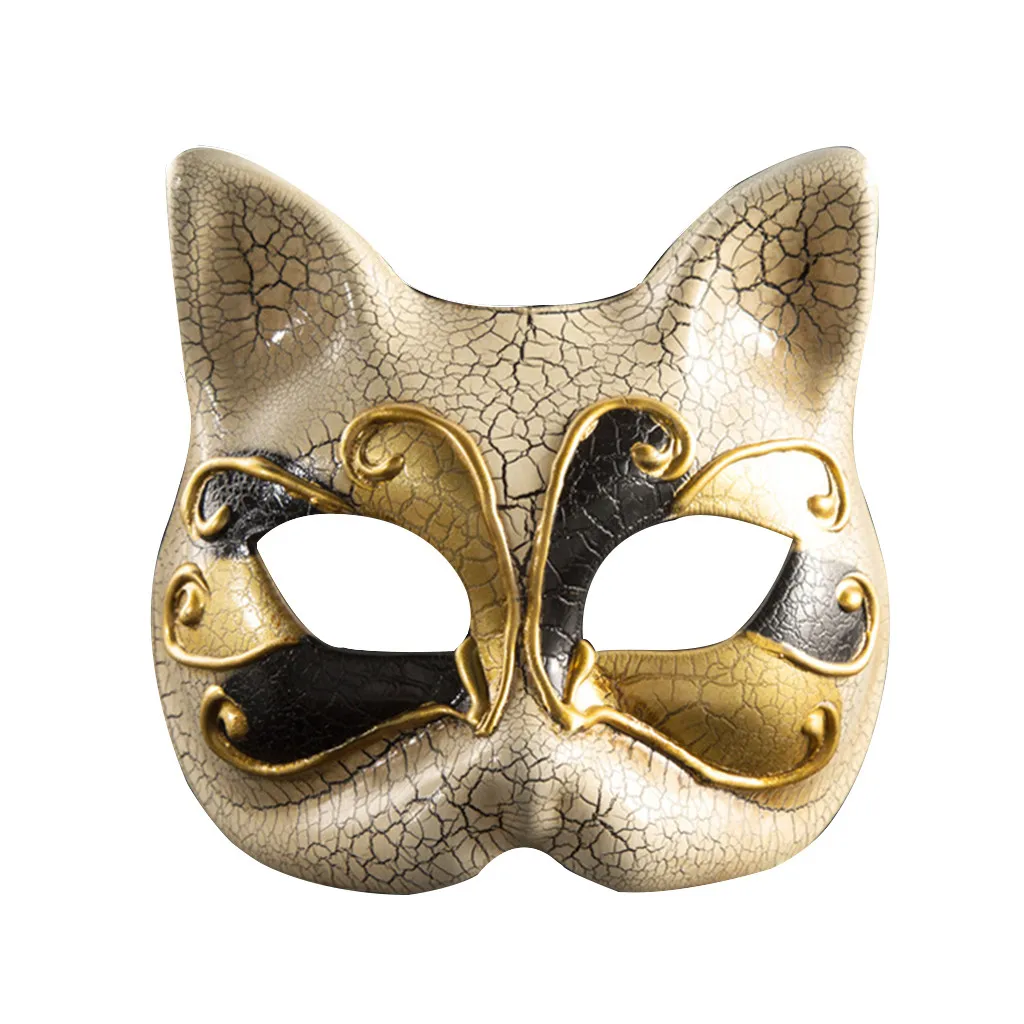 Маскарадная маска для детей Винтаж Венецианская клетчатый музыкальный вечерние