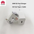 Оригинальное зарядное устройство для Huawei Honor 60 50 Pro, 66 Вт, адаптер для быстрой зарядки 6A, кабель Type-C для Mate 40 30 P50 P50Pro Honor X30