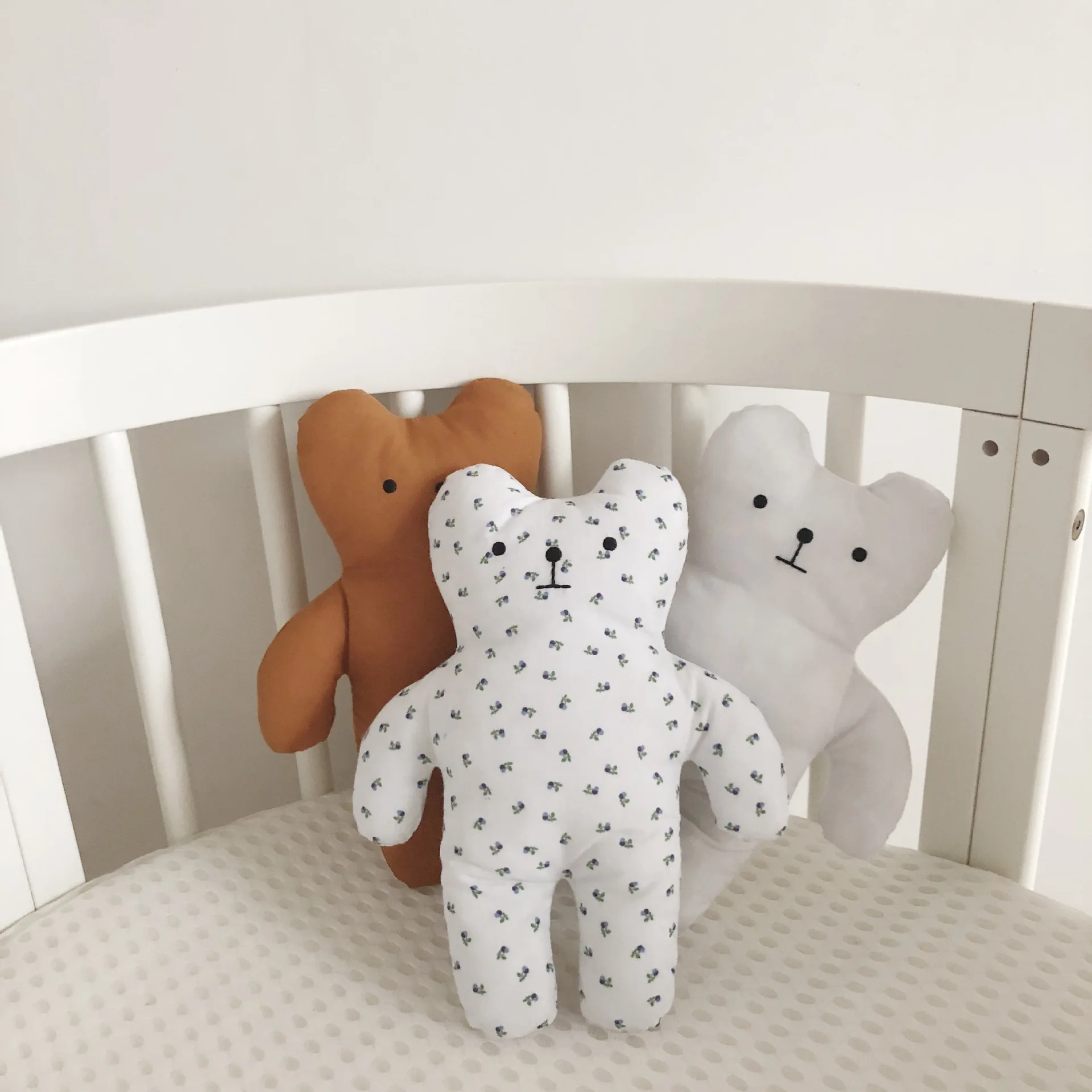 

Милые серьги в Корейском стиле Мультяшные Животные медведь мягкая кукла Дети Мальчики Девочки спящие куклы младенческие хлопковые мягкие ...