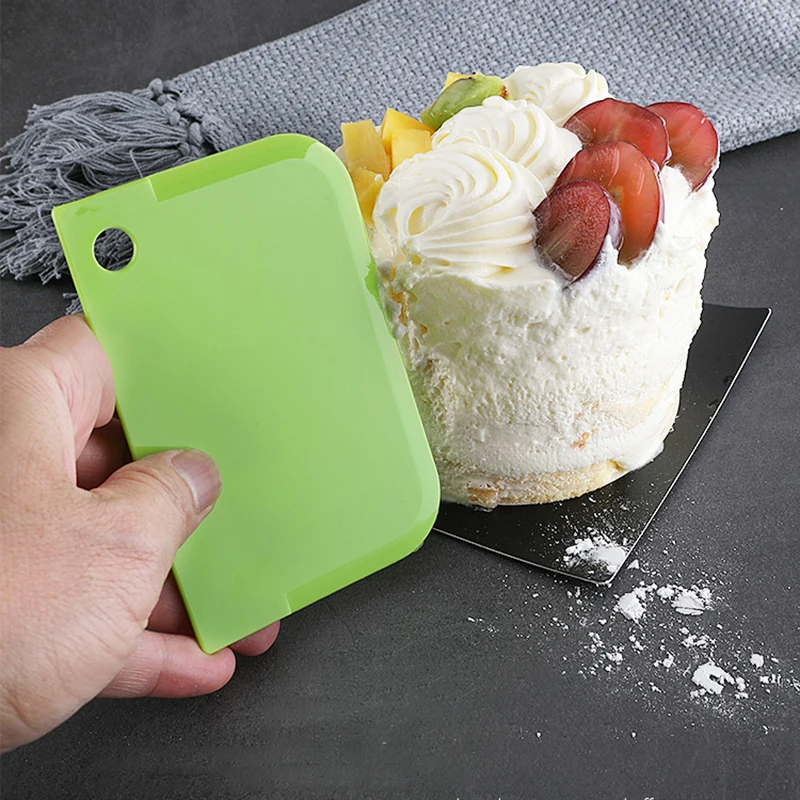 3 шт. для края торта лопатка резак инструмент выпечки пластиковый нож теста