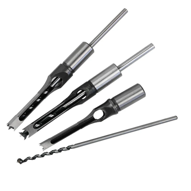 

6mm 6.4mm 8mm 9.5mm 10mm 12.5mm 12.7mm Carpenter Square Drill Bit Tool Woodworking Bit Hole Drill Guide Positioner