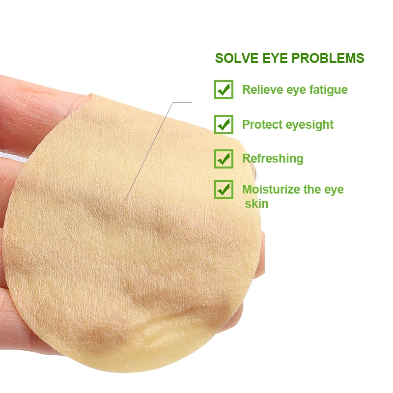 Китайские травяные патчи для зрения 6 шт./3 пакета 100% натуральная маска глаз