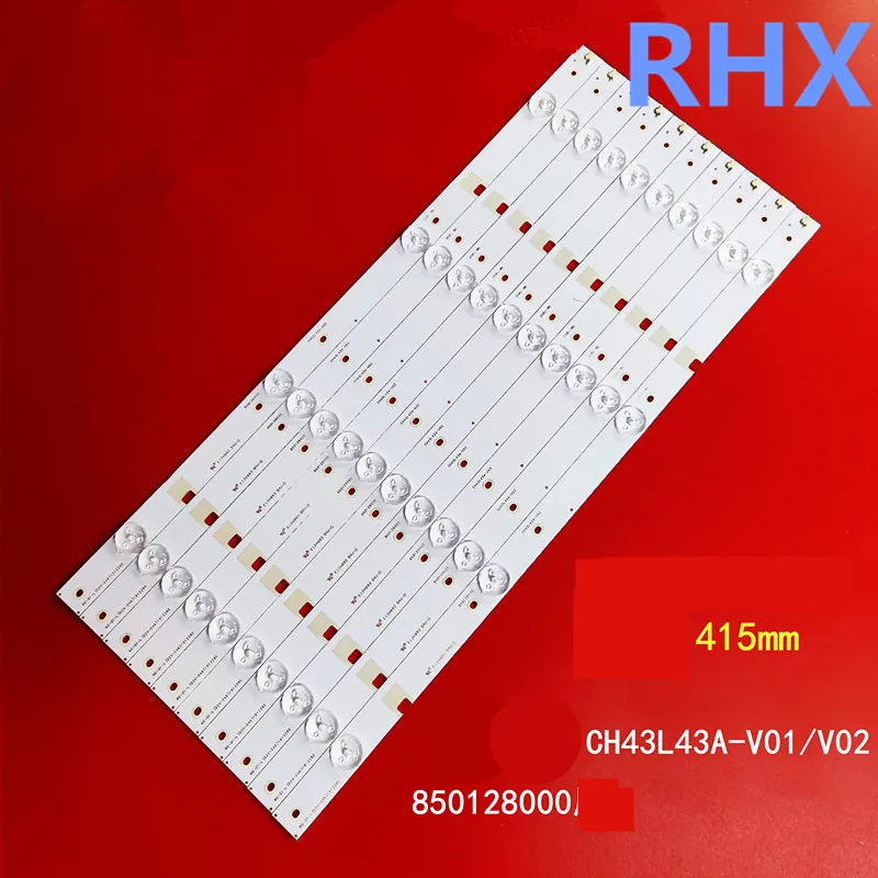 

FOR UD43D6000I 43N1 43U1 43D2000N CHGD43LB03-LED3030-V0.5 C430F15-E2-L Changhong LED 415MM 3V 100%NEW