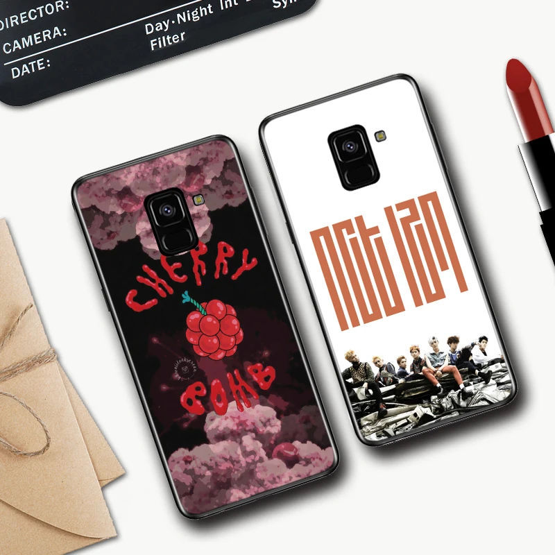 Силиконовый чехол NCT 127 группы Kpop для Samsung J4 Core 2018 Plus J6 Prime J7 Duo J8 Note 8 9 10|Бамперы| |