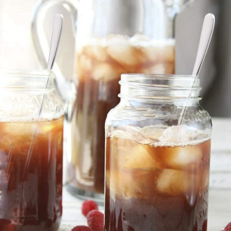 

Long Handle Iced Tea Spoon, Coffee Spoon, Ice Cream Spoon, Stainless Steel Cocktail Stirring Spoons