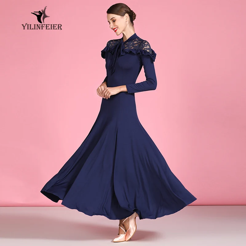 Недорогие платья для бальных танцев платье вальса стандартный костюм redtango