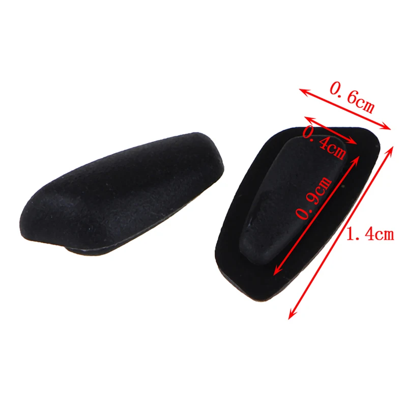 4 пары силиконовые накладки на нос для очков|Аксессуары очков| |