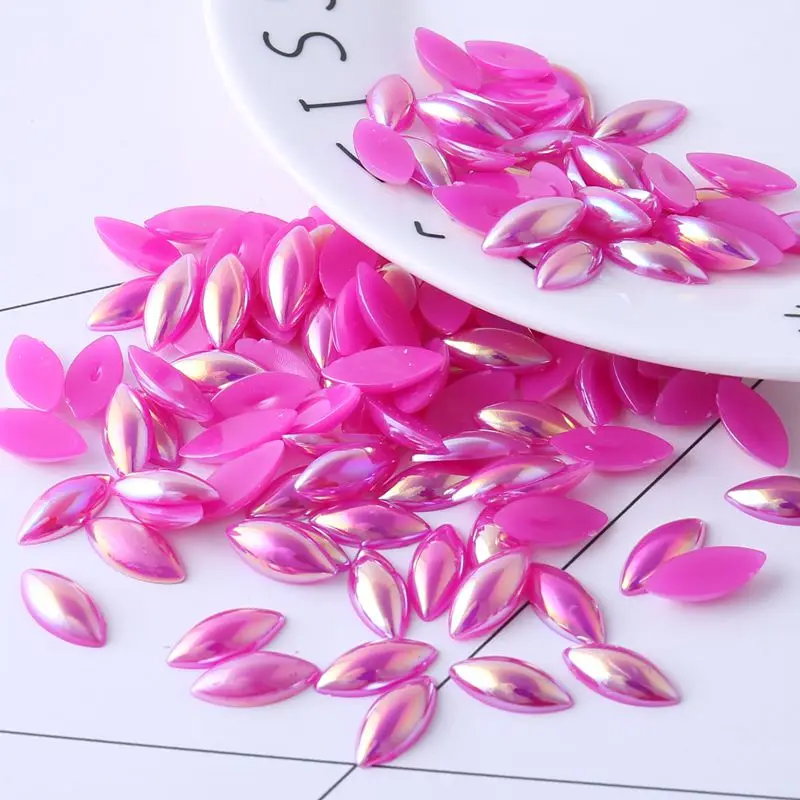 

New 15MM Horse Eye Half Face Beads Acrylic High Quality Material For Jewelry Making Jewelry DIY Exquisite Accessories