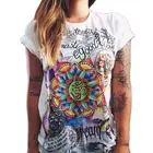 2022 новые модные женские футболки с коротким рукавом женские футболки с принтом букв женские ретро топы с граффити футболки женские футболки