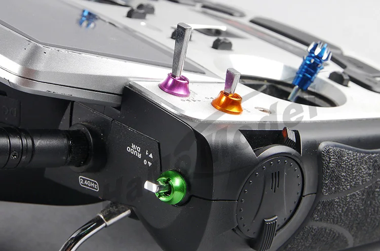 8 шт./компл. переключатель управления радио, цветная гайка для передатчика Futaba JR FrSky Taranis X9D Plus QX7 8 шт./компл. переключатель управления радио, цветная гайка для передатчика Futaba JR FrSky Taranis X9D Plus QX7