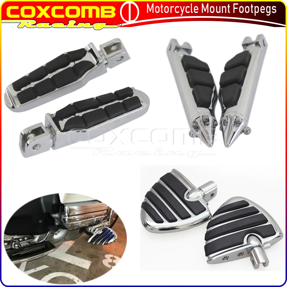 

Мотоциклетная ножная педаль на шпильке, подножка для крейсера, подножка для M90 M50 Goldwing GL1800, туристическая ножная педаль для круизера