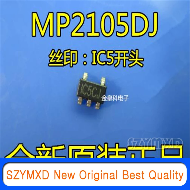 10Pcs/Lot New Original MP2105DJ-LF-Z printing IC5BF IC5CJ SOT23-5 buck DC DC switch regulator IC In Stock