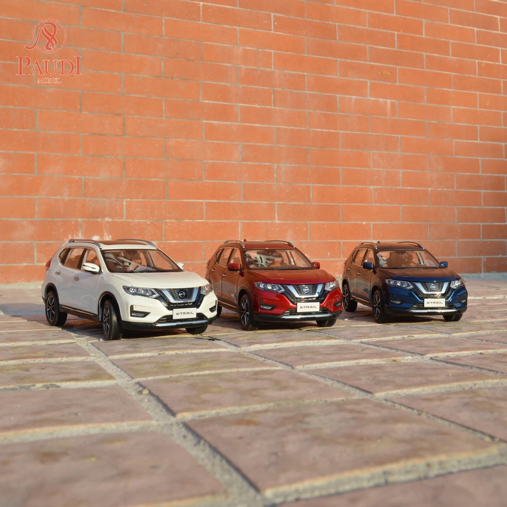 Paudi модель 1/18 1:18 1 18 Nissan Все новые X TRAIL статического имитация сплава Миниатюрная