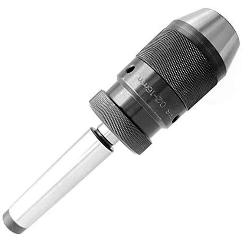 

Keyless Drill Chuck 0.2-16mm B18 + MT3 M12 DIN228A Morse Taper Arbor