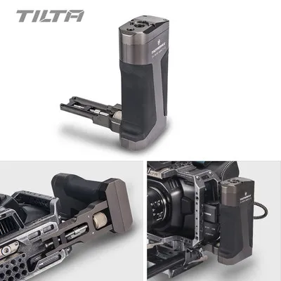 Клетка для камеры TILTA BMPCC аксессуары TA-SFH-MHC2-G ручка бокового фокуса R/S SONY F970 Samsung T5 SSD