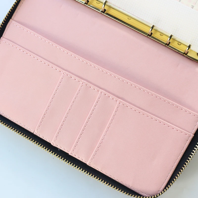 Новинка 2020 кожаный планер Domikee на молнии планировщик для ежедневного дневного