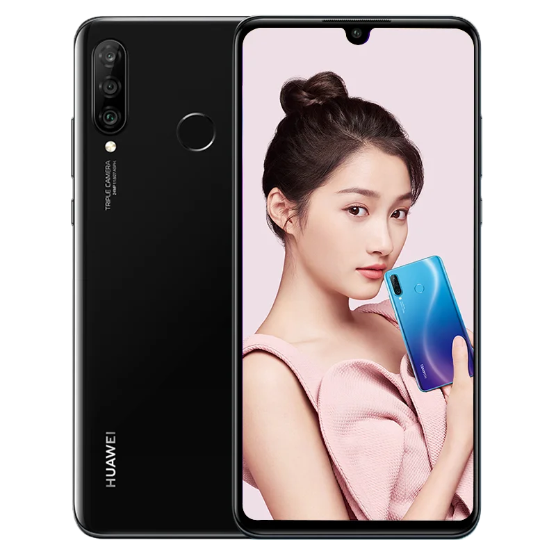 Глобальная прошивка HuaWei Nova/4e P30 Lite Android телефон 6 15 &quotIPS полный экран 32.0MP 4 камеры