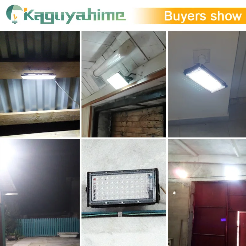Светодиодный прожектор Kaguyahime 2 шт. дистанционное управление 50 Вт 100 уличный