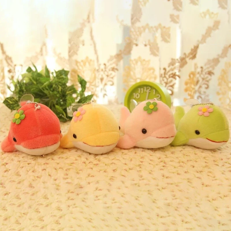 

1Pcs 6CM/13CMDolphin Plush Toy Doll Stuffed Keychain Pendant PlushToy Keychain Pendant Home Decoration Kids Children Gift
