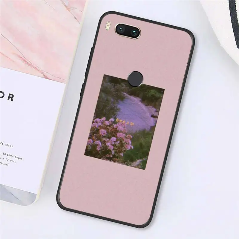 

Yellow Sunflower Rose Aesthetic Phone Case For Xiaomi Redmi note 7 8 9 t max3 s 10 pro lite Luxury brand shell funda coque