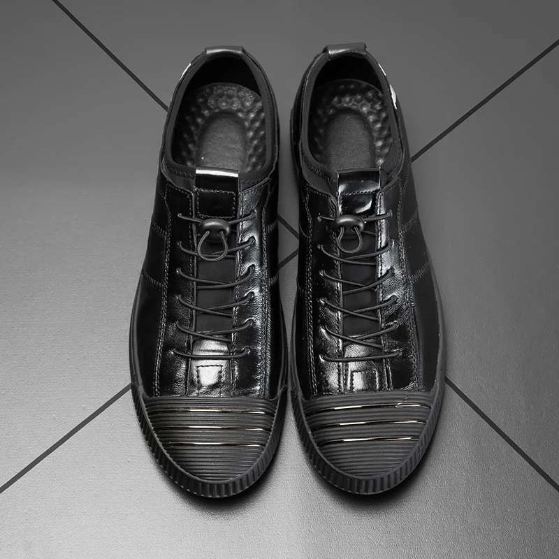 

Mens Sneakers Casual Casual Leather Shoes For Men Mens Summer Black Men's Sneaker Man Shoe Sapato Masculino Fashion