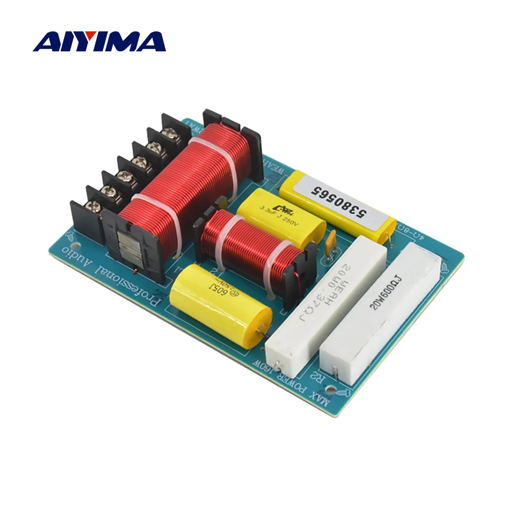 AIYIMA 300 Вт динамик кроссовер с делителем частоты высокий низкочастотный 2